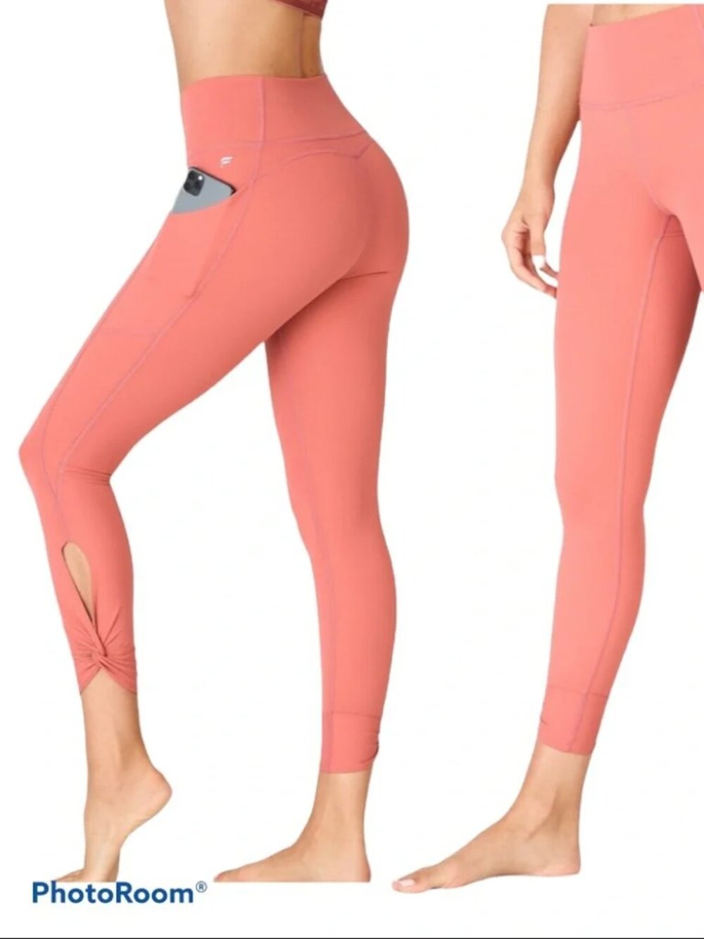 Fabletics Oasis PureLuxe High-Waisted Twist 7/8 Legging -- Small --- NWT
